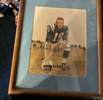 Johnny Unitas Signed Photograph